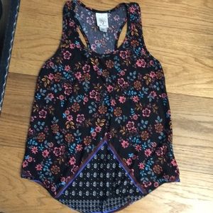 Floral tank top